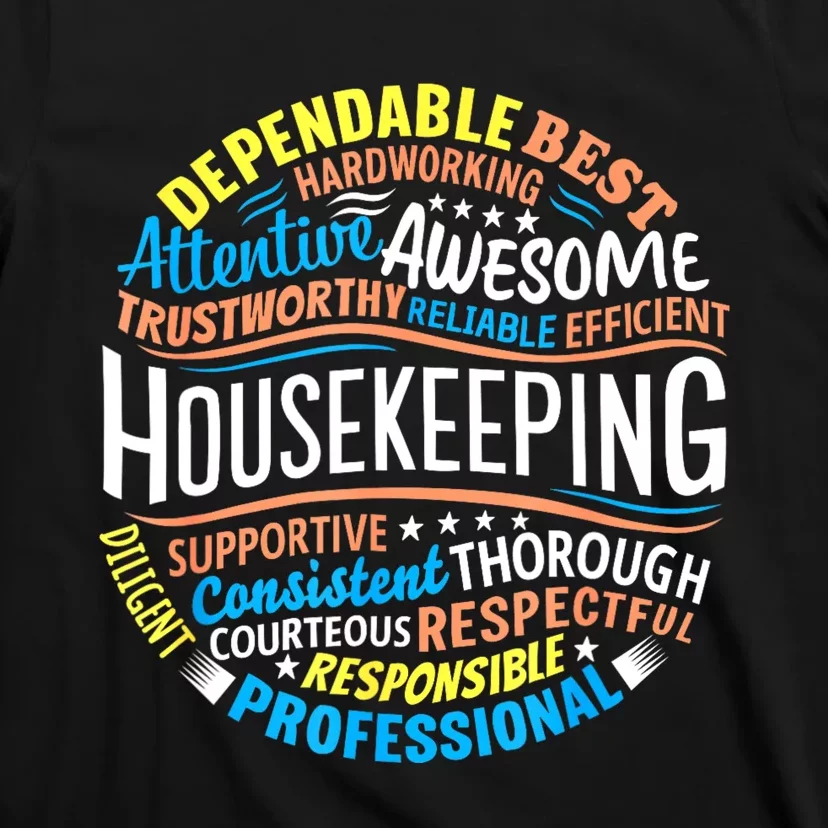 Housekeeping Appreciation Gifts Environmental Services Week T-Shirt