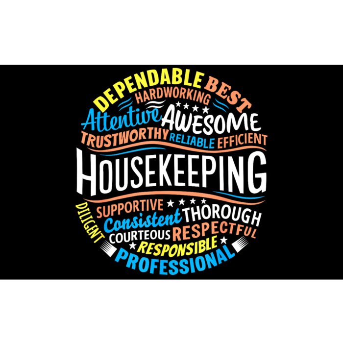 Housekeeping Appreciation Gifts Environmental Services Week Bumper Sticker