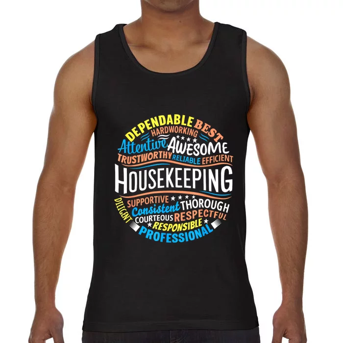 Housekeeping Appreciation Gifts Environmental Services Week Comfort Colors® Tank Top