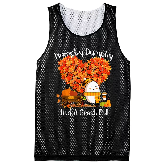 Had A Great Fall Autumn Leaves Thanksgiving Mesh Reversible Basketball Jersey Tank