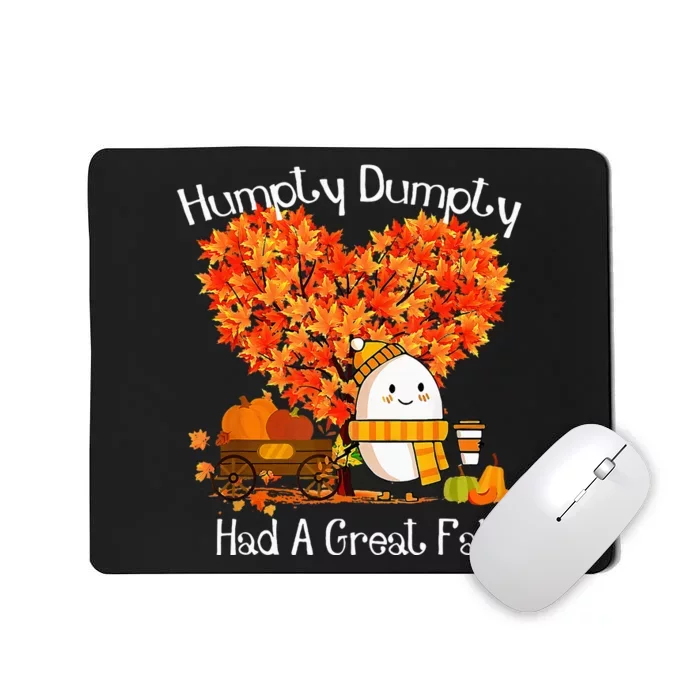 Had A Great Fall Autumn Leaves Thanksgiving Mousepad