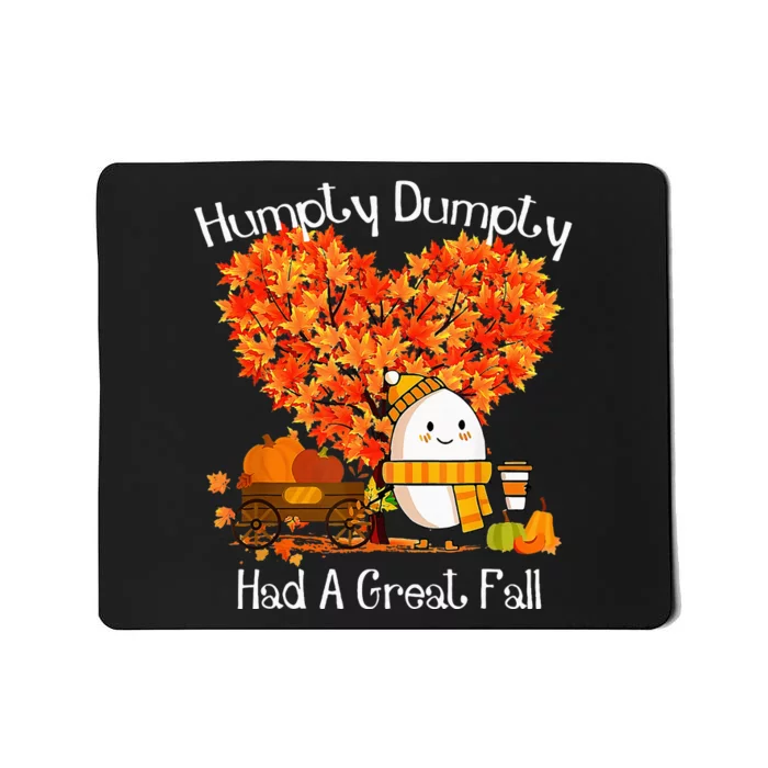 Had A Great Fall Autumn Leaves Thanksgiving Mousepad