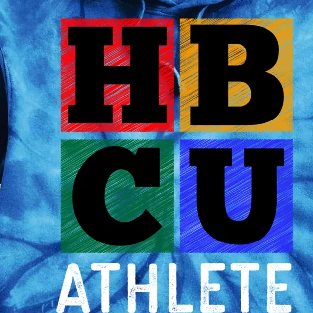 Hbcu Athlete Gift Tie Dye Hoodie