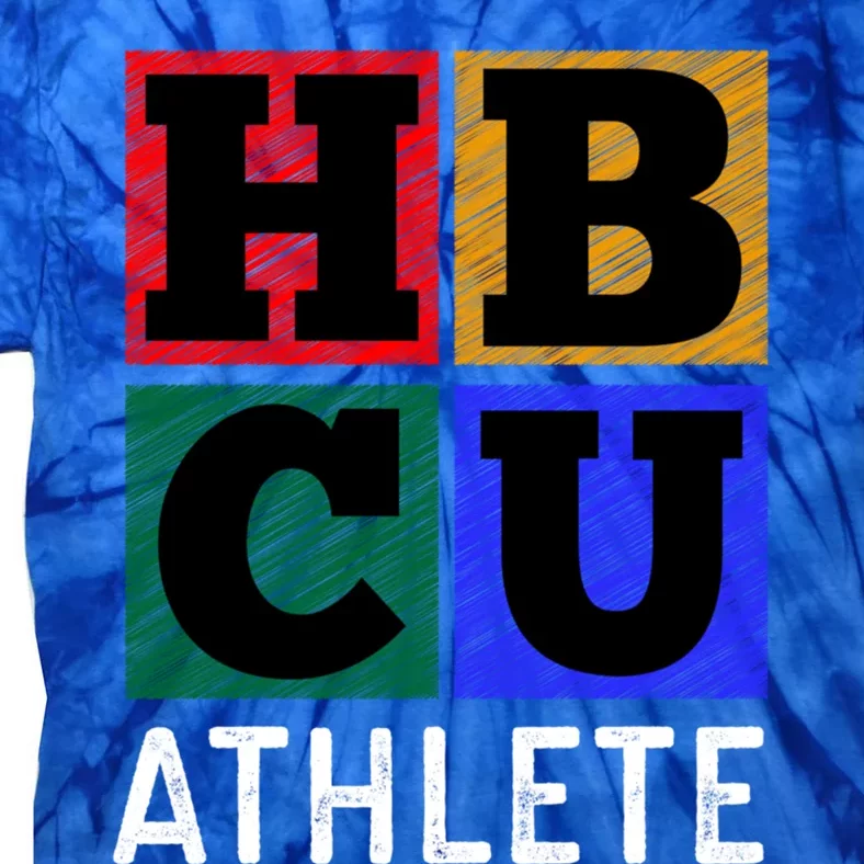 Hbcu Athlete Gift Tie-Dye T-Shirt