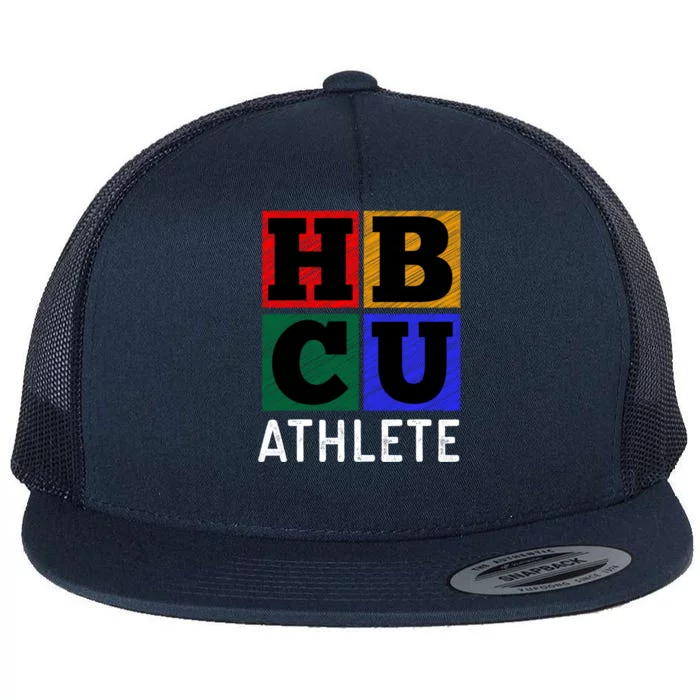 Hbcu Athlete Gift Flat Bill Trucker Hat