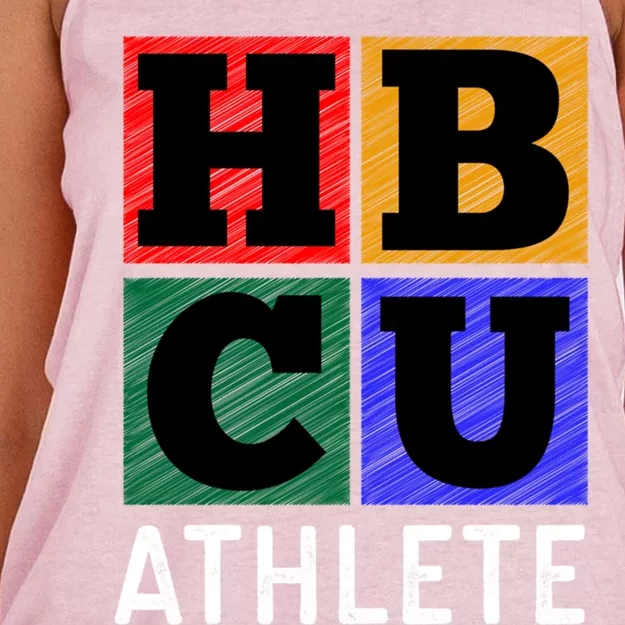 Hbcu Athlete Gift Women's Knotted Racerback Tank