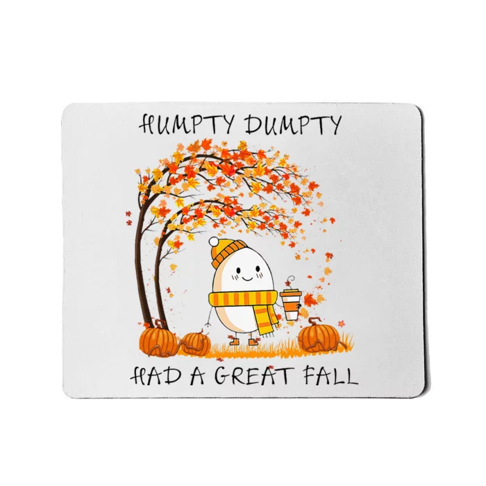 Had A Great Fall Thanksgiving Autumn Halloween Mousepad