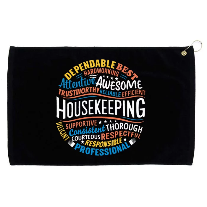 Housekeeping Appreciation Gifts Environmental Services Week Grommeted Golf Towel