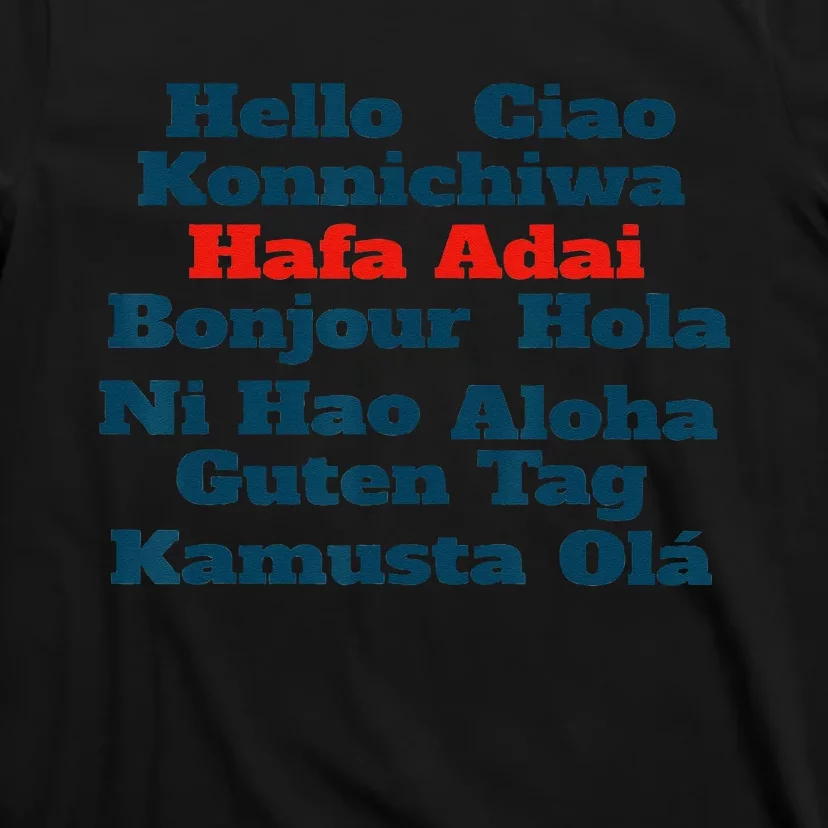 Hafa Adai Greetings from Guam v1 T-Shirt