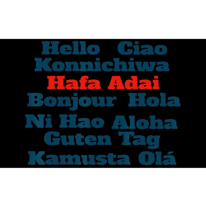 Hafa Adai Greetings from Guam v1 Bumper Sticker