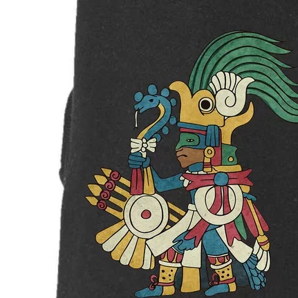 Huitzilopochtli Aztec God Aztec Mythology Mayan Sun War God Doggie 3-End Fleece Hoodie