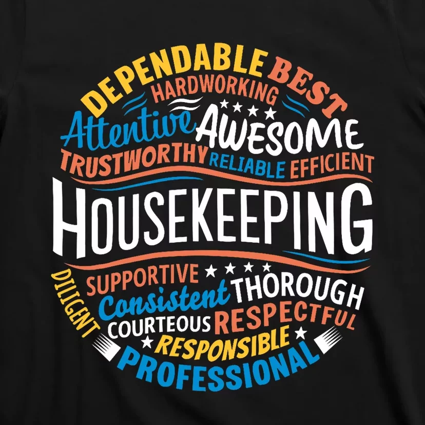 Housekeeping Appreciation Gifts Environmental Services Week T-Shirt