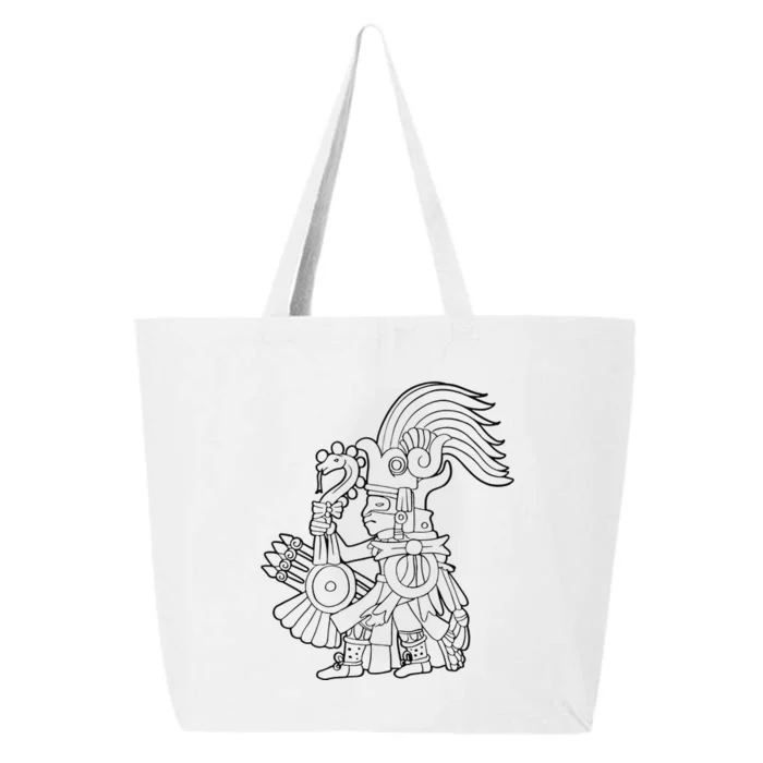 Huitzilopochtli Aztec God Aztec Mythology Mayan Sun War God 25L Jumbo Tote