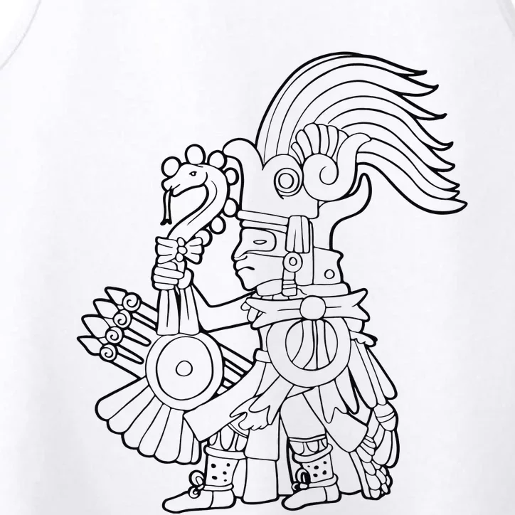 Huitzilopochtli Aztec God Aztec Mythology Mayan Sun War God Performance Tank