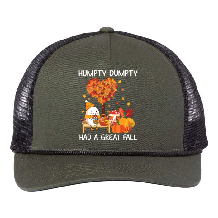 Had A Great Fall Happy Fall Yall Retro Rope Trucker Hat Cap