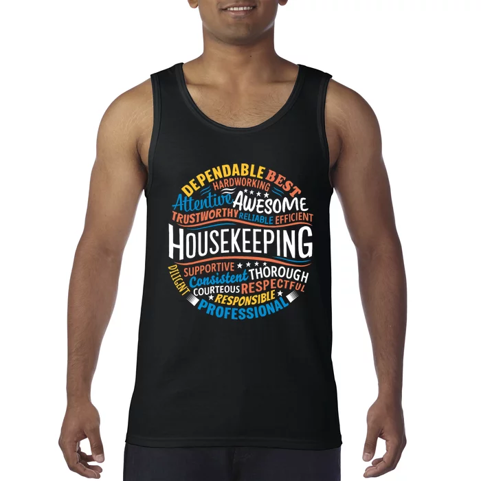 Housekeeping Appreciation Gifts Environmental Services Week Tank Top