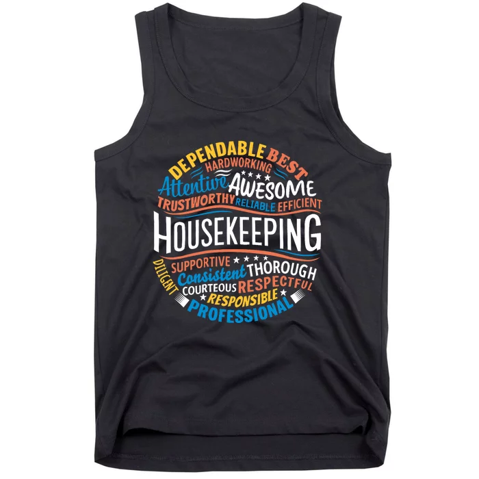 Housekeeping Appreciation Gifts Environmental Services Week Tank Top