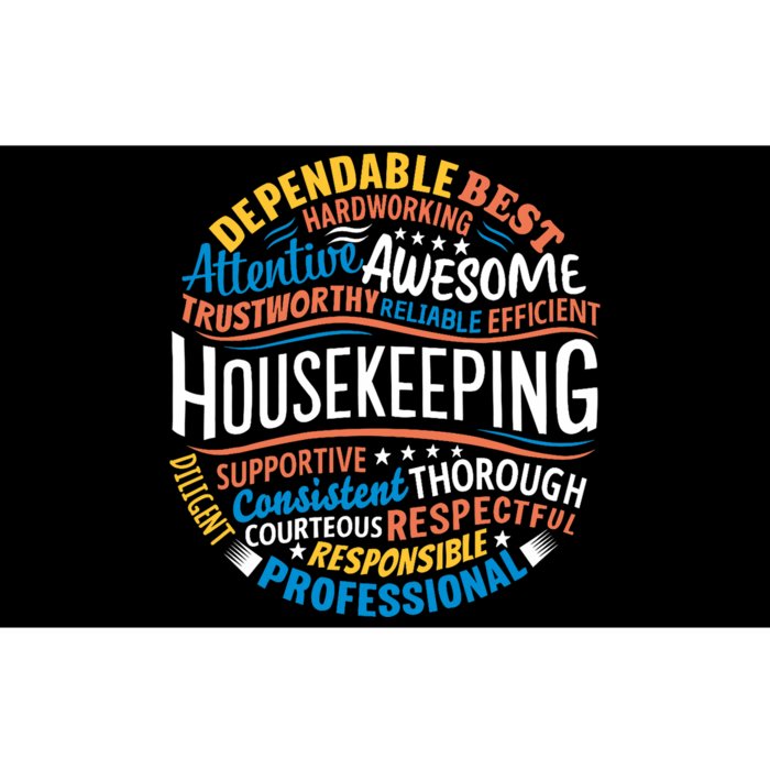 Housekeeping Appreciation Gifts Environmental Services Week Bumper Sticker