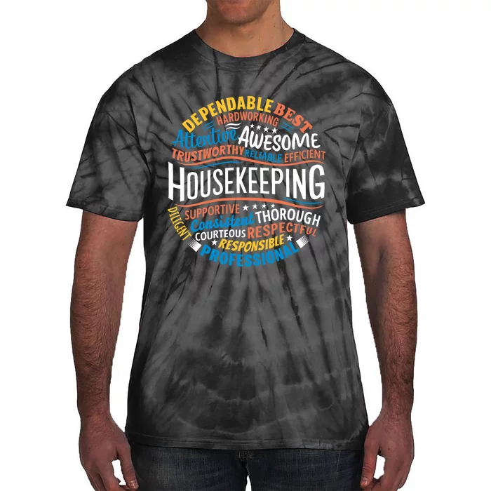 Housekeeping Appreciation Gifts Environmental Services Week Tie-Dye T-Shirt