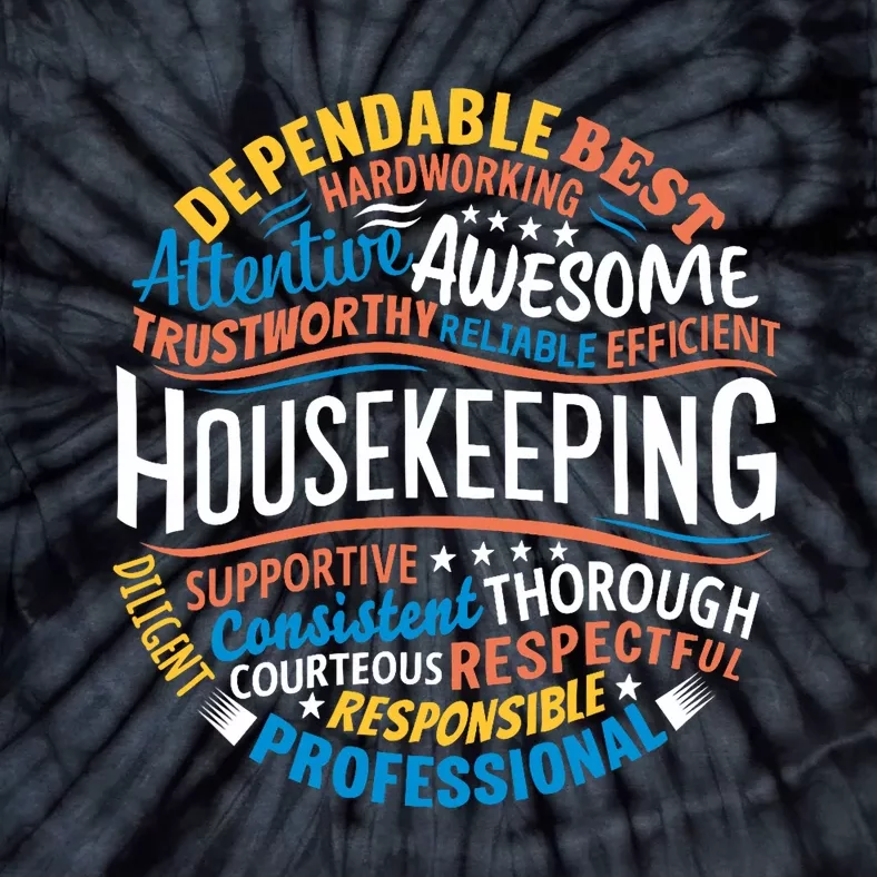 Housekeeping Appreciation Gifts Environmental Services Week Tie-Dye T-Shirt