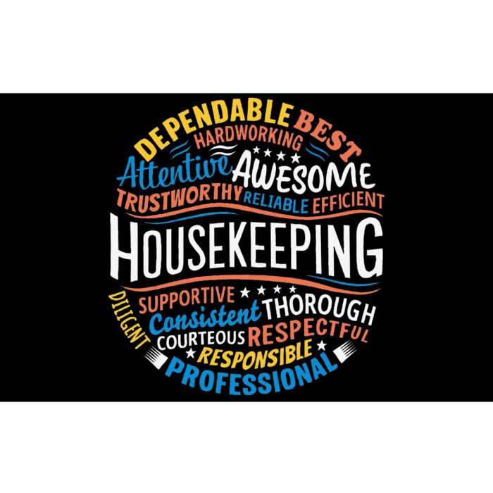 Housekeeping Appreciation Gifts Environmental Services Week Gift Bumper Sticker