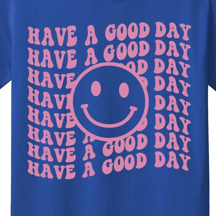 Have A Good Day Retro Smile Face Happy Face Preppy Aesthetic Gift