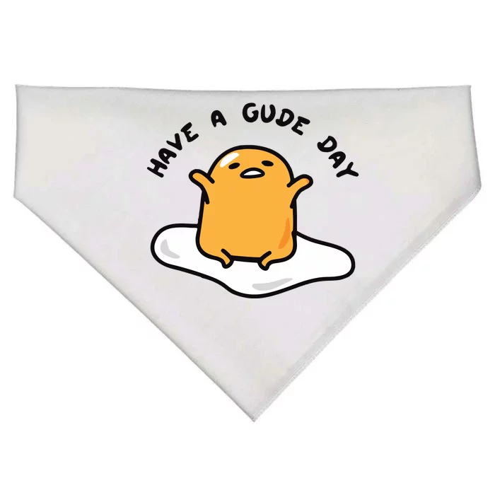 Have A Gude Day Gudetama USA-Made Doggie Bandana