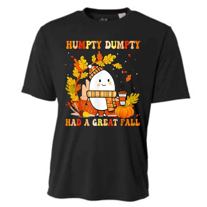 Had A Great Fall Thanksgiving Autumn Season Cooling Performance Crew T-Shirt