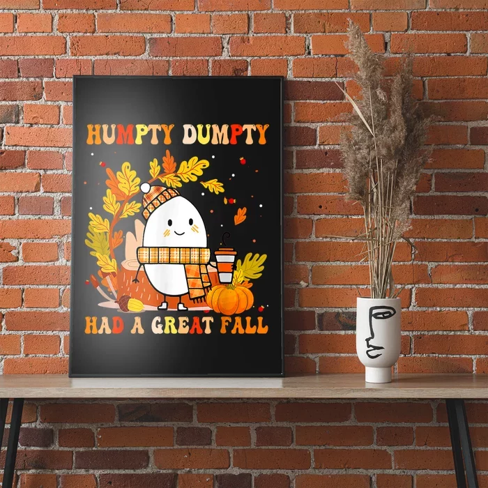 Had A Great Fall Thanksgiving Autumn Season Poster