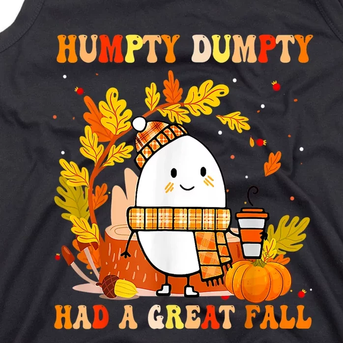 Had A Great Fall Thanksgiving Autumn Season Tank Top