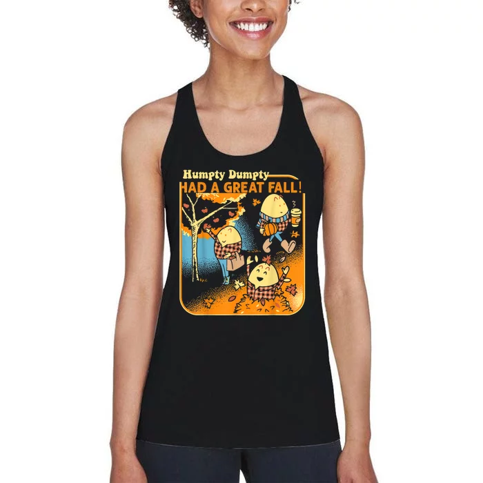 Had A Great Fall Thanksgiving Autumn Season Women's Racerback Tank