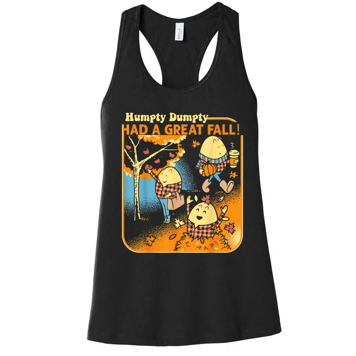 Had A Great Fall Thanksgiving Autumn Season Women's Racerback Tank