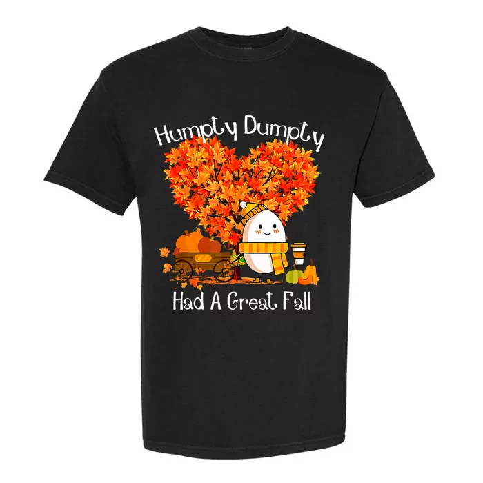 Had A Great Fall Autumn Leaves Thanksgiving Garment-Dyed Heavyweight T-Shirt