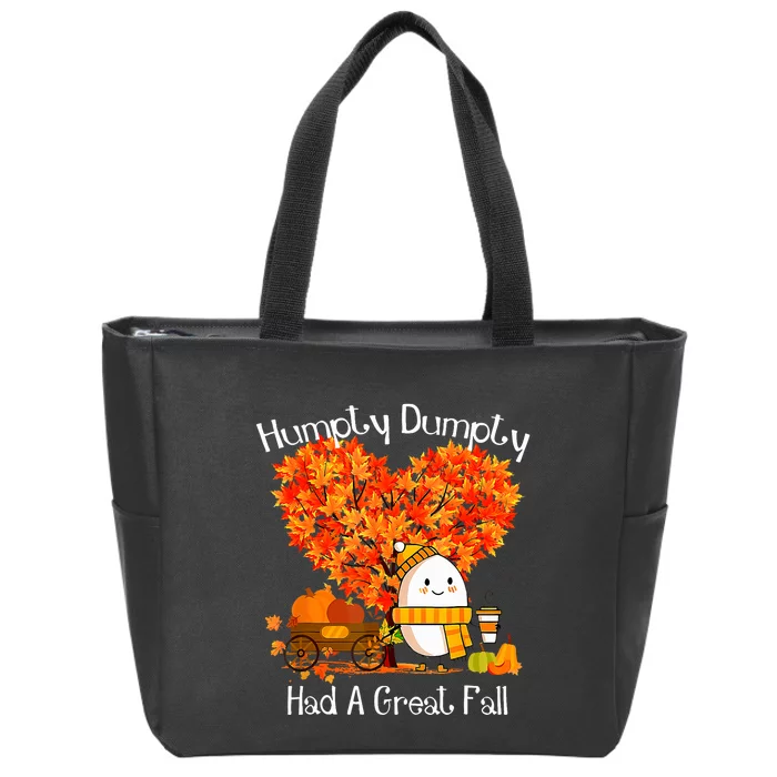 Had A Great Fall Autumn Leaves Thanksgiving Zip Tote Bag