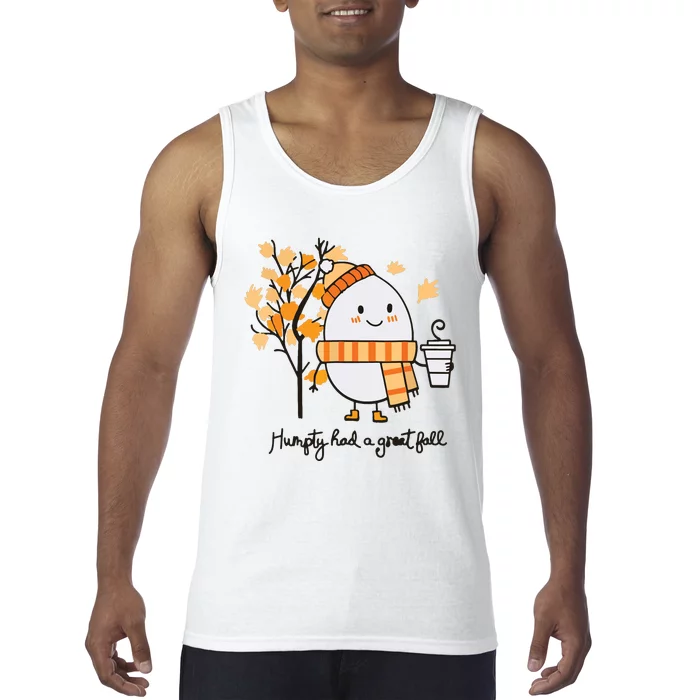 Had A Great Fall Thanksgiving Autumn Halloween Tank Top