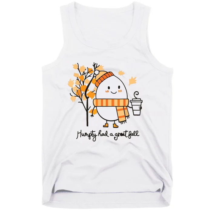 Had A Great Fall Thanksgiving Autumn Halloween Tank Top