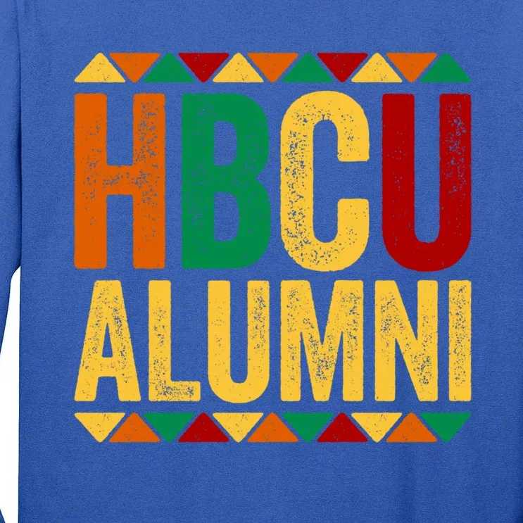 Hbcu Alumni Gift Historical Black College Alumni Meaningful Gift Tall Long Sleeve T-Shirt