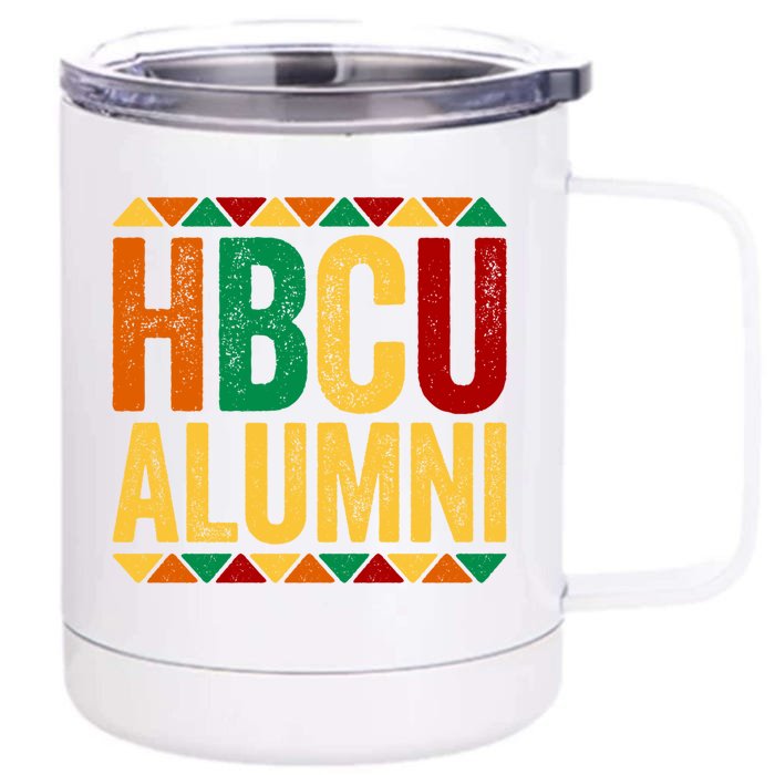 Hbcu Alumni Gift Historical Black College Alumni Meaningful Gift Front & Back 12oz Stainless Steel Tumbler Cup