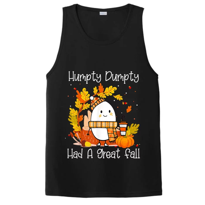 Had A Great Fall Happy Fall Yall Thanksgiving Performance Tank