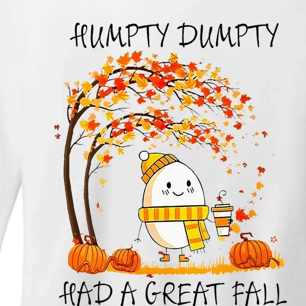 Had A Great Fall Funny Egg Thanksgiving Autumn Womens CVC Long Sleeve Shirt