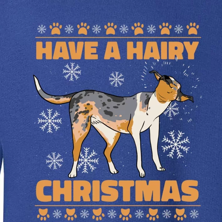 Have A Hairy Christmas Happy Dog Festival Cute Gift Toddler Sweatshirt