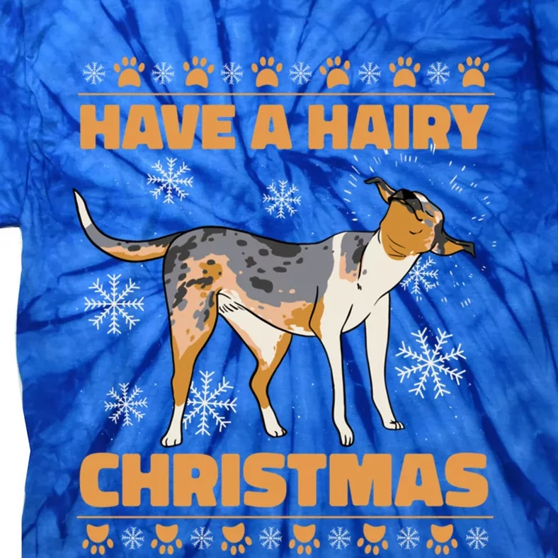 Have A Hairy Christmas Happy Dog Festival Cute Gift Tie-Dye T-Shirt