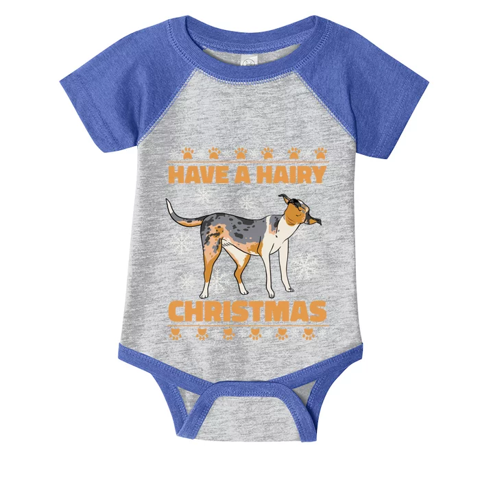 Have A Hairy Christmas Happy Dog Festival Cute Gift Infant Baby Jersey Bodysuit