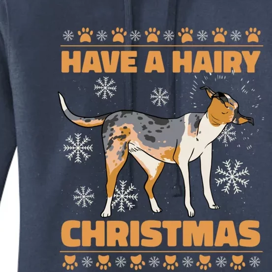 Have A Hairy Christmas Happy Dog Festival Cute Gift Women's Pullover Hoodie