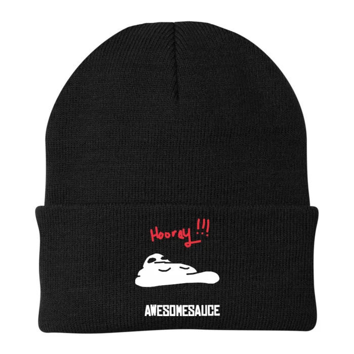 Hooray Awesomesauce Knit Cap Winter Beanie