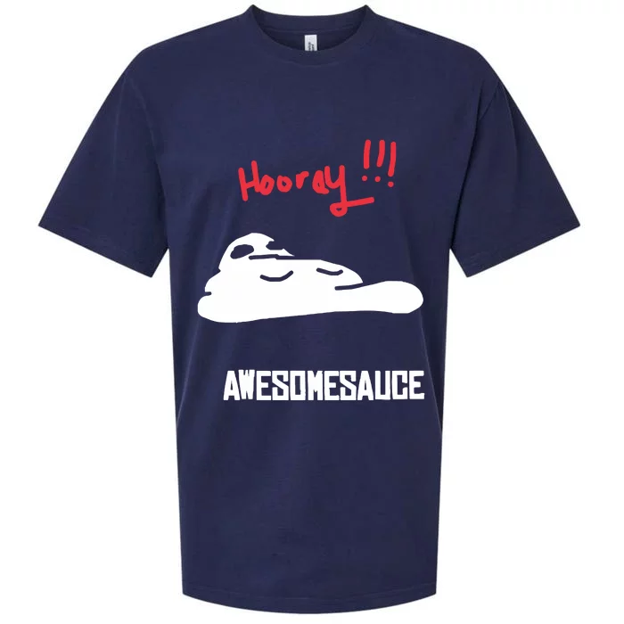 Hooray Awesomesauce Sueded Cloud Jersey T-Shirt