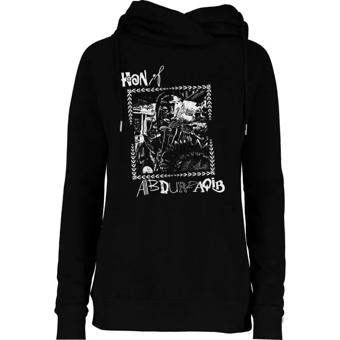 Hanif Abdurraqib Womens Funnel Neck Pullover Hood