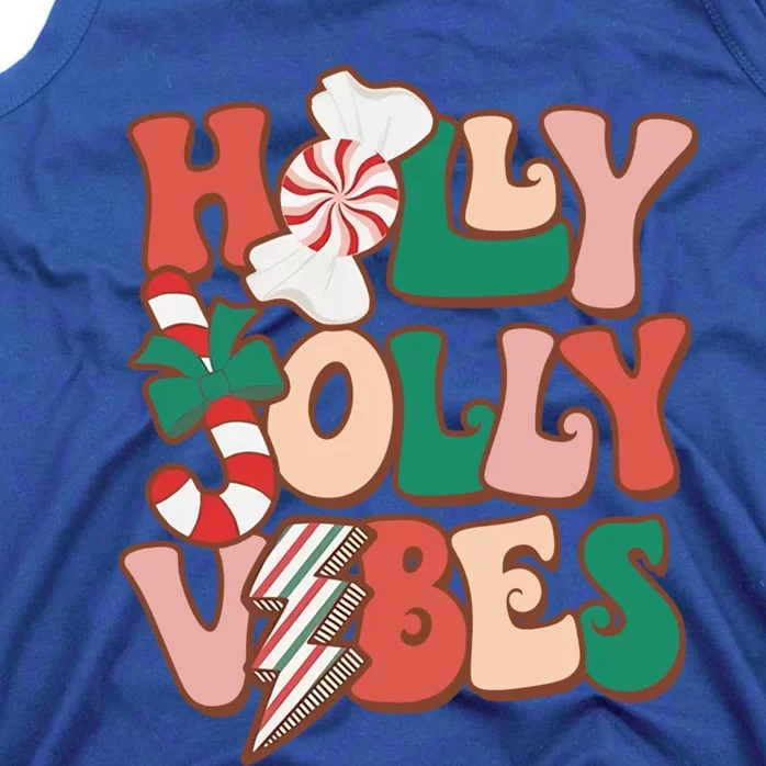 Have A Holly Xmas Jolly Christmas Vibes Gift Tank Top