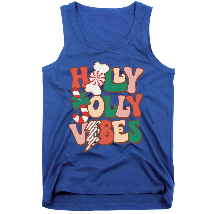 Have A Holly Xmas Jolly Christmas Vibes Gift Tank Top