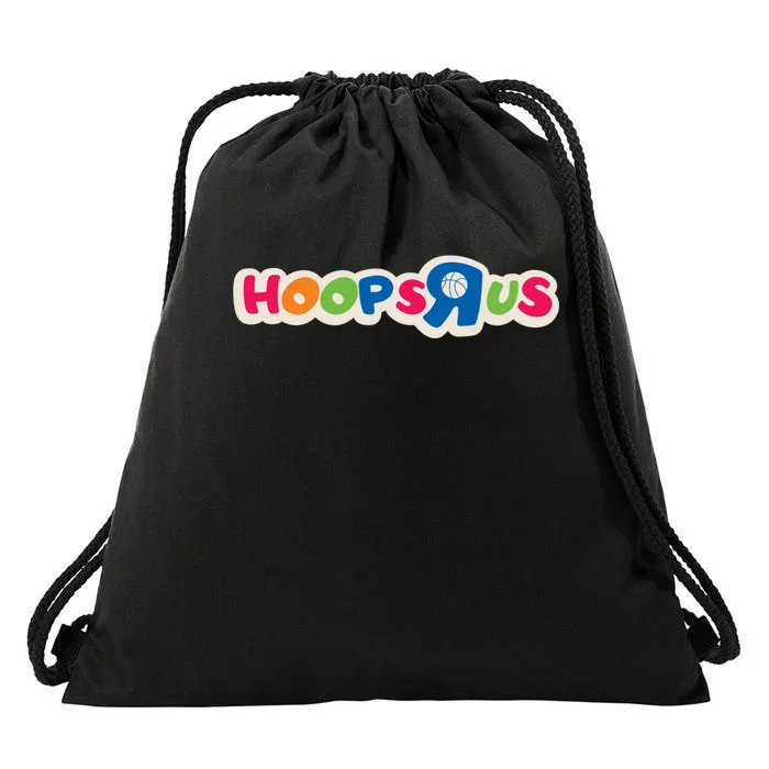 hooper apparel Hoops r us funny basketball apparel Drawstring Bag